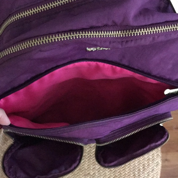 Kipling Purple Backpack with laptop slot main image 14
